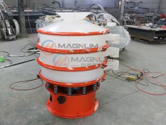 防腐蝕塑料振動篩可以做采用防爆振動電機么？